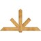 Ekena Millwork Kennewick Rough Sawn Timber Gable Bracket, Western Red Cedar, 72"W x 39"H x 6"D x 6"F, 13/12 Pitch GBW072X39X0606KEN00RWR - alternate 1